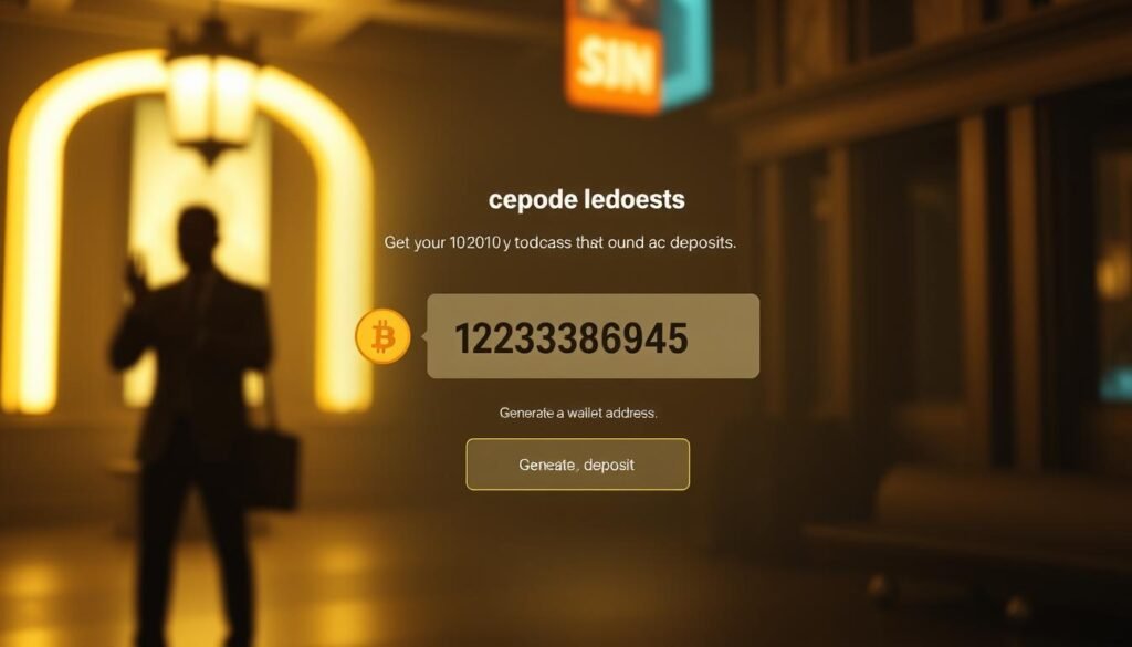 生成加密貨幣充值錢包地址