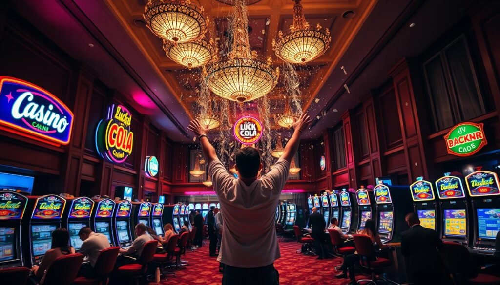 Lucky Cola Casino winning big
