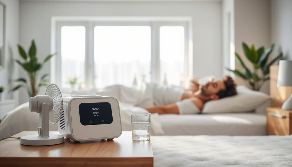 睡眠呼吸機夏季使用